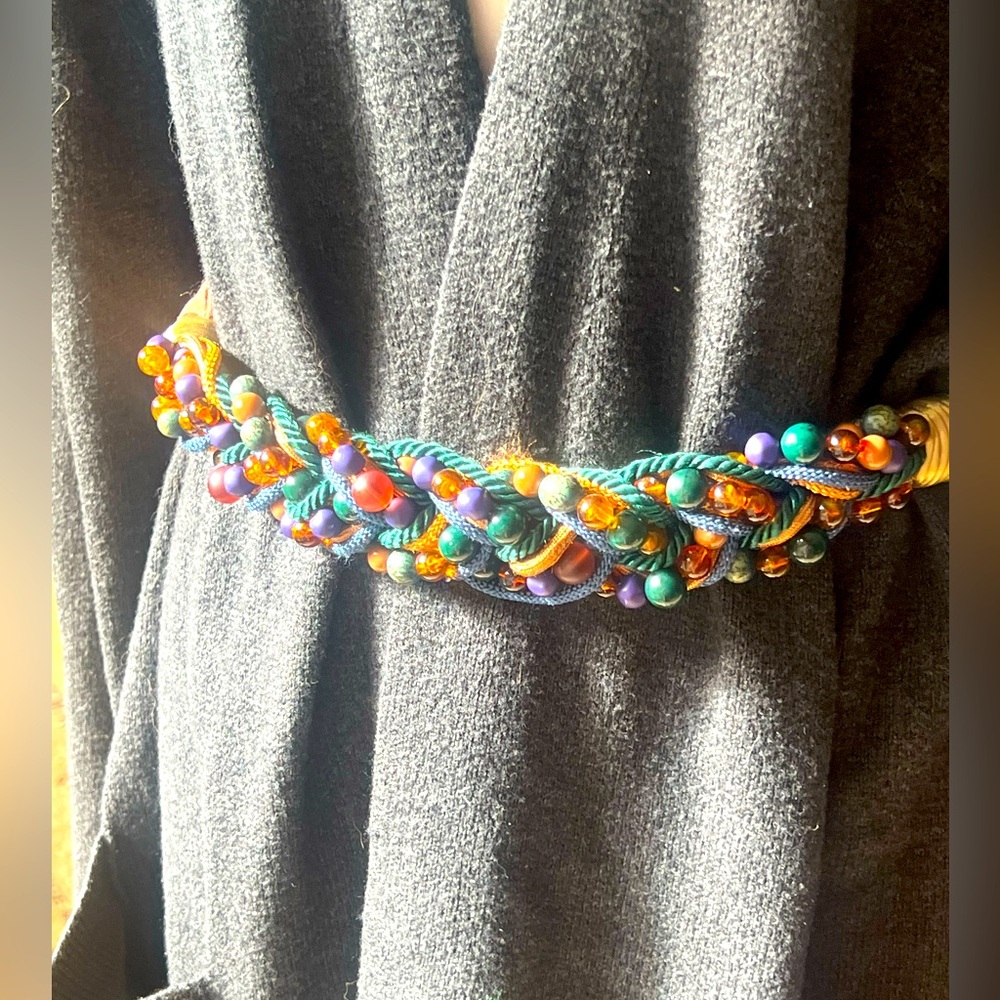 Carolyn Tanner Designs Inc Vintage Beaded Belt